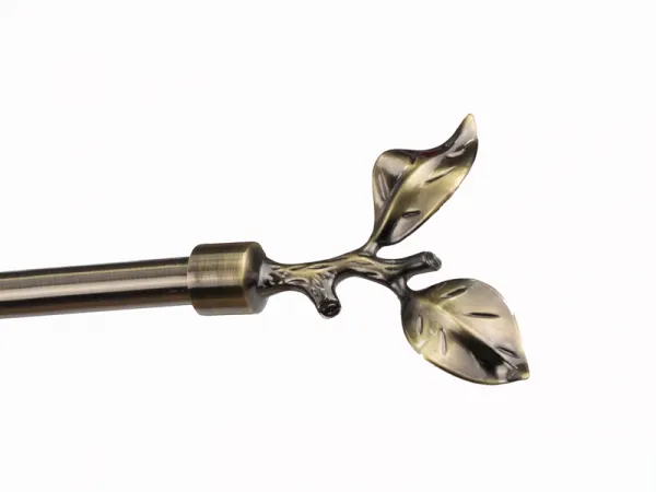 Garniža 19x19mm - 2rady - LIST ROSE - antik 5