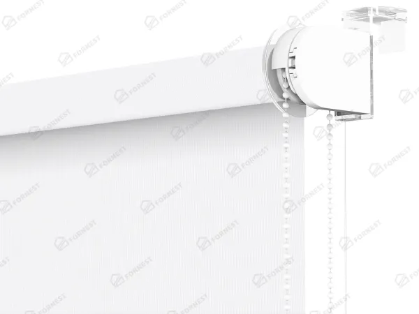 Roleta MINI - látka Eden 137 - snehobiela 2