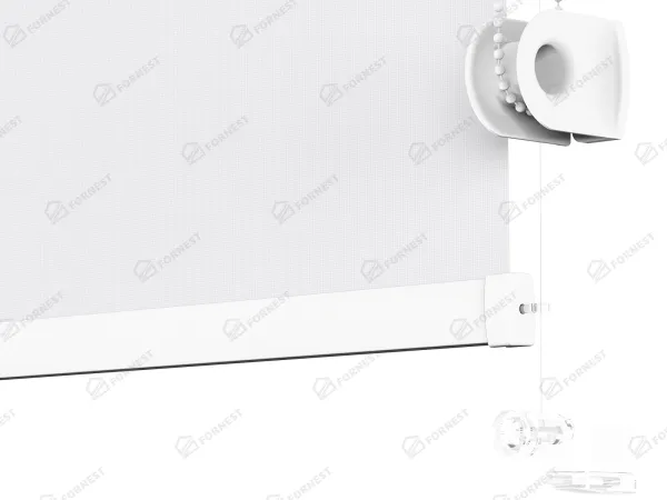 Roleta MINI - látka Eden 137 - snehobiela 3