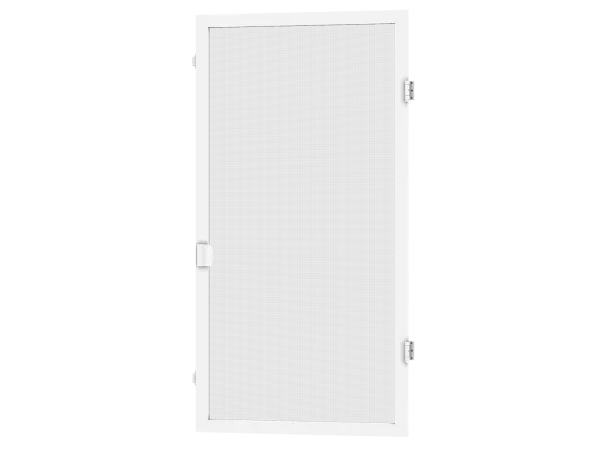 Sieťky na DVERE - pántové - BIELA - bez priečky