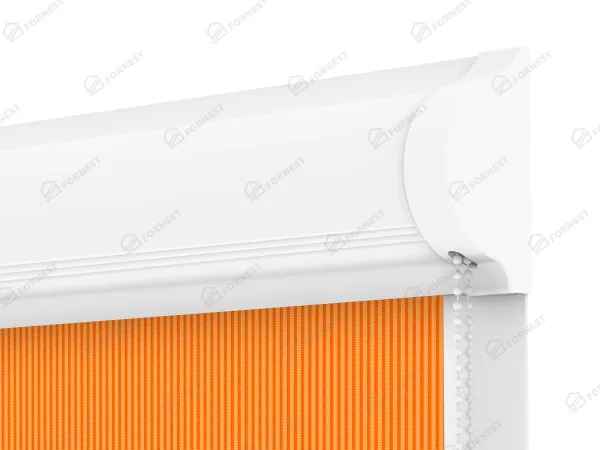 Roleta SWING LITE - deň a noc - látka Bahama 1802 - oranžová 3