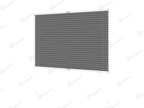 Plisé rolety LUX - látka Soft grey 11194 - BLACKOUT (zatemňujúca) 2