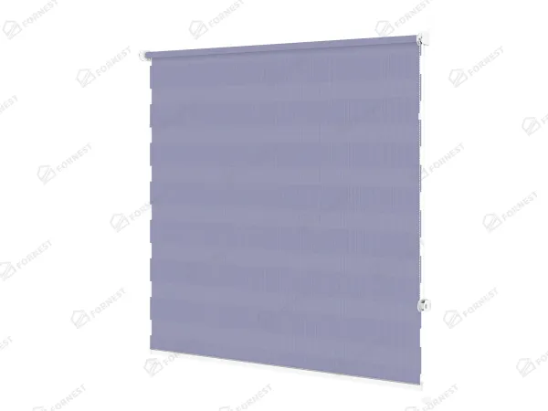 Roleta MINI - deň a noc - látka Bahama 1808 - modrá 2