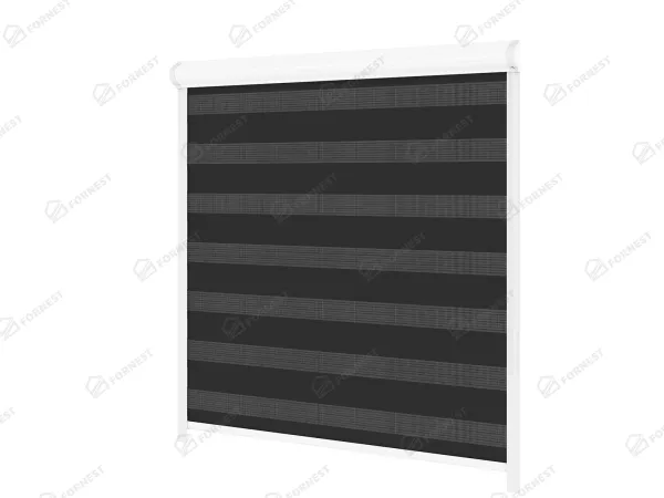 Roleta SWING - deň a noc - látka Zakynthos 11 - antracit 2