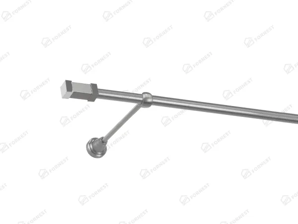 Garniža 16mm - 1rad - QUADRO - satin 1