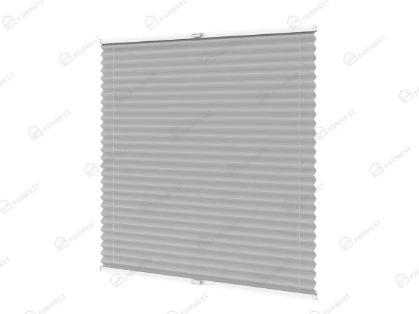 Plisé rolety LUX - látka Silver dust 11199 - BLACKOUT (zatemňujúca) 1