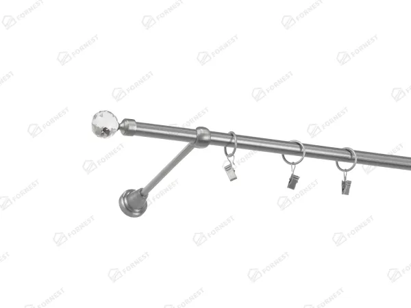 Garniža 16mm - 1rad - GUĽA CRYSTAL - satin