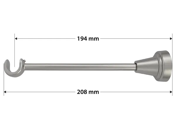 Garniža 16mm - 1rad - GUĽA CRYSTAL - satin 3