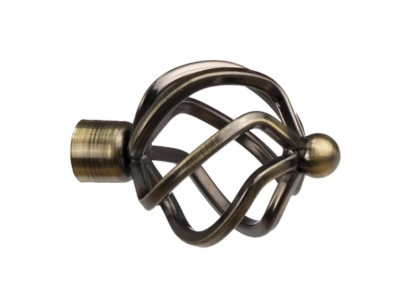 Koncovka 19 mm SPIRAL - antik