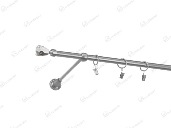 Garniža 16mm - 1rad - CRYSTAL CONE - satin