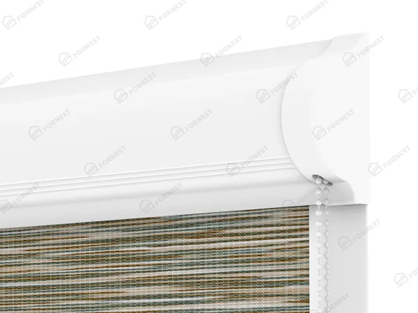 Roleta SWING LITE - deň a noc - látka Maurícius 64 - canvas dekor 3