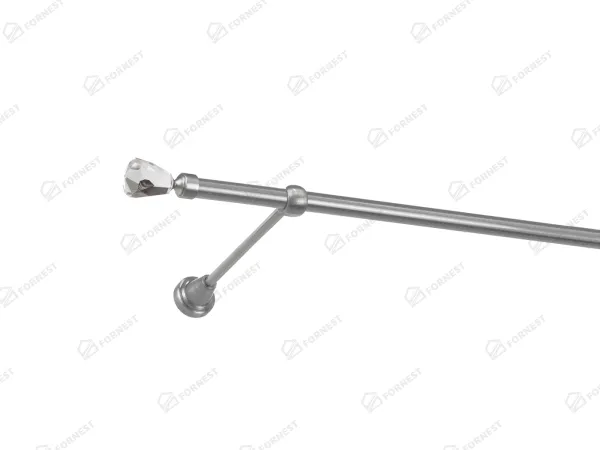 Garniža 16mm - 1rad - CRYSTAL CONE - satin 1