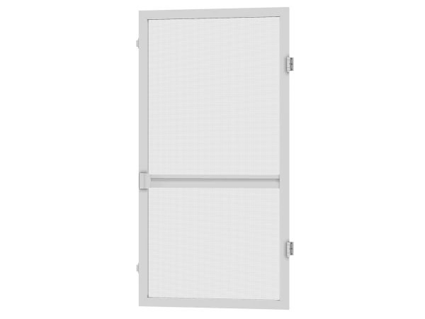 Sieťky na DVERE - pántové - bežné farby - s priečkou