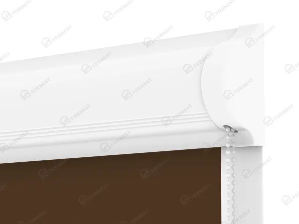 Roleta SWING LITE - látka Madagaskar 066 - tmavo hnedá - (zatemňujúca) 2