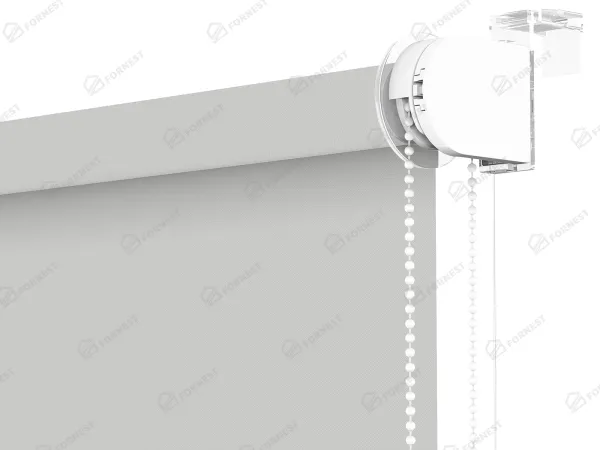 Roleta MINI - látka Madagaskar 054 - bledo sivá - (zatemňujúca) 2