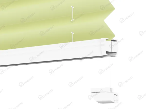 Plisé rolety LUX - látka Fresh lime 11052 - PEARL 8