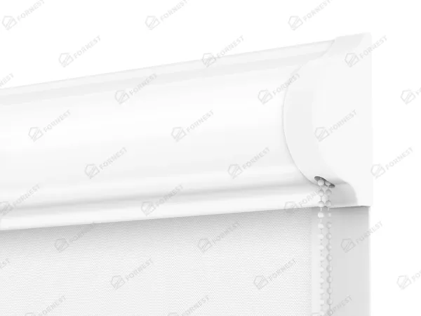 Roleta SWING - látka Madagaskar 051 - biela - (thermo) 2