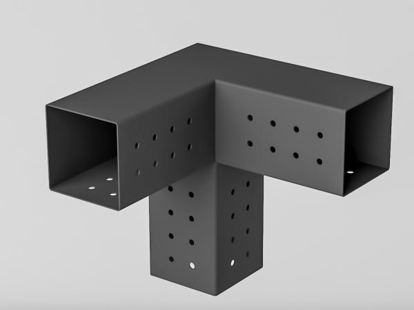 Pergola VEGAS - voľne stojaca na pätkách - 1 sekčná 4