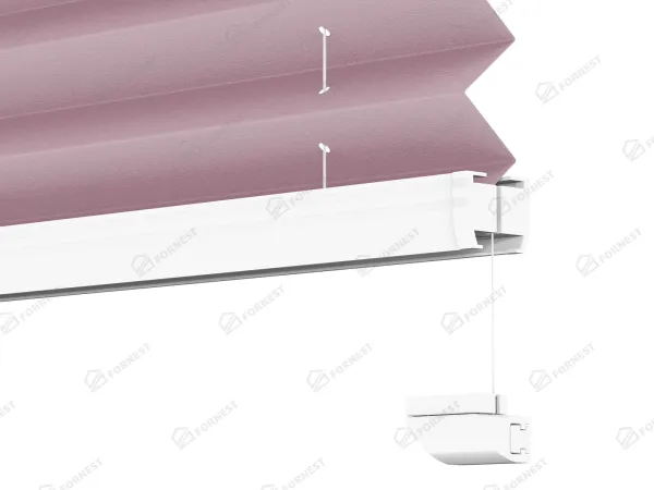 Plisé rolety LUX - látka Fuchsia 11077 - PEARL 8