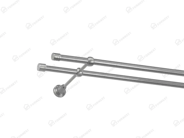 Garniža 16x16mm - 2rady - RADIATOR - satin 1