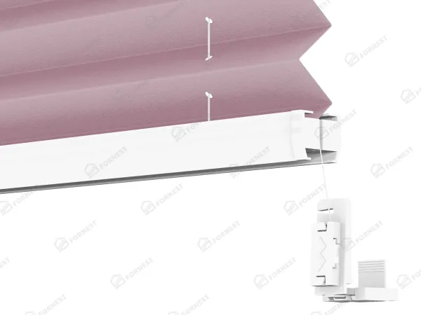 Plisé rolety LUX - látka Fuchsia 11077 - PEARL 4