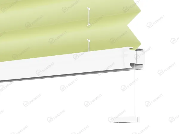 Plisé rolety LUX - látka Fresh lime 11052 - PEARL 6