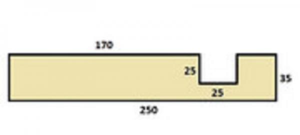 Polystyrén pre zápustné púzdro