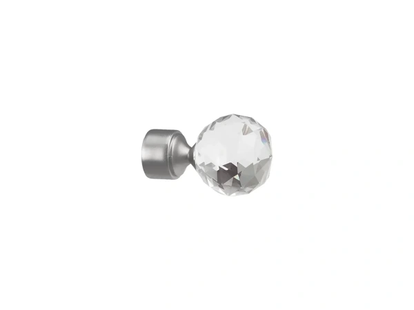 Koncovka 19 mm GUĽA CRYSTAL - satin