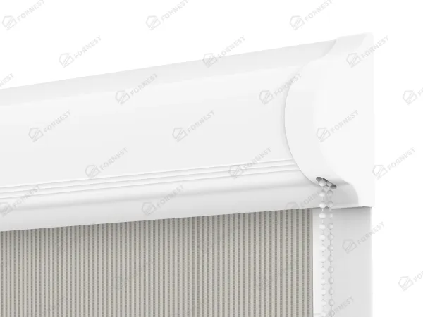 Roleta SWING LITE - deň a noc - látka Bahama 1806 - sivá 3