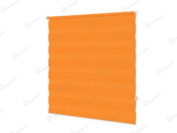 Roleta MINI - deň a noc - látka Bahama 1802 - oranžová 2