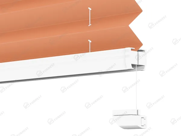 Plisé rolety LUX - látka Coral 11242 - BLACKOUT (zatemňujúca) 8