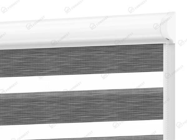 Roleta SWING - deň a noc - látka Maurícius 70 - antracit