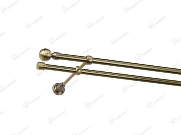 Garniža 16x16mm - 2rady - PAOLA - antik 1