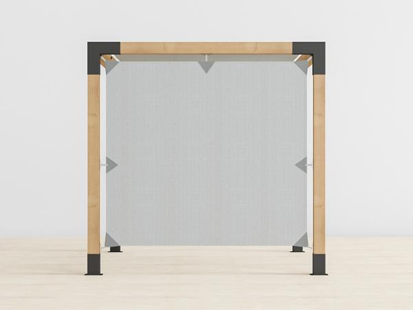 Tieniaca plachta bez spodného úchytu 1