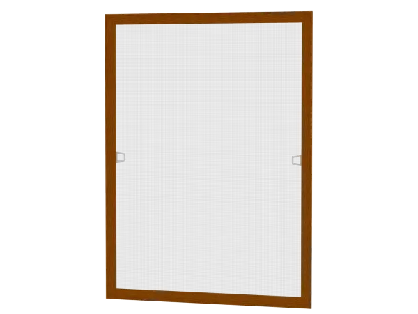 Sieťky na  OKNO - pevné - DUB ZLATÝ drevoimitácia