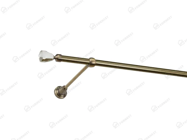 Garniža 16mm - 1rad - CRYSTAL CONE - antik 1