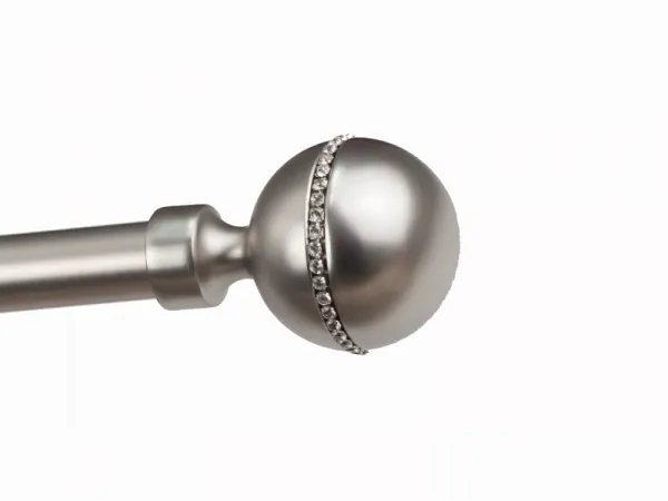 Garniža 25x25mm - 2rady - KALISTO CRYSTAL - satin 3