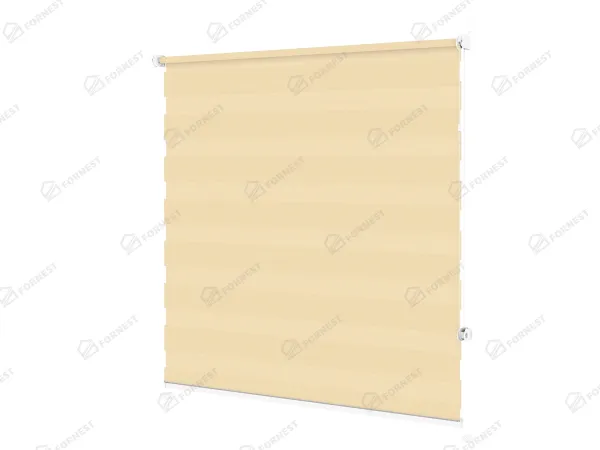 Roleta MINI - deň a noc - látka Zakynthos 05 - croissant 2