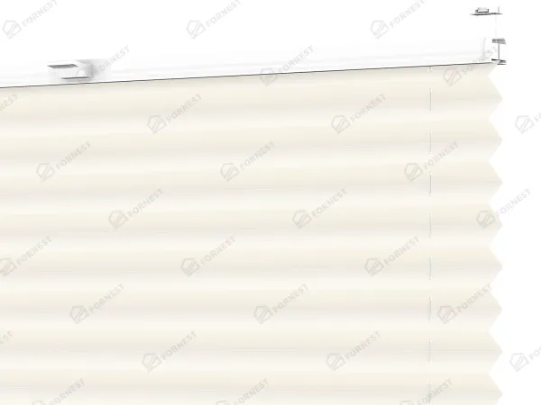 Plisé rolety LUX - látka Sea Shell 11195 - BLACKOUT (zatemňujúca)