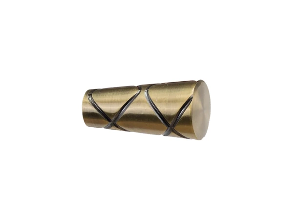 Koncovka 19 mm TRAPEZIUM - antik