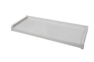 Vonkajšie oceľové parapety  -  RAL 9016