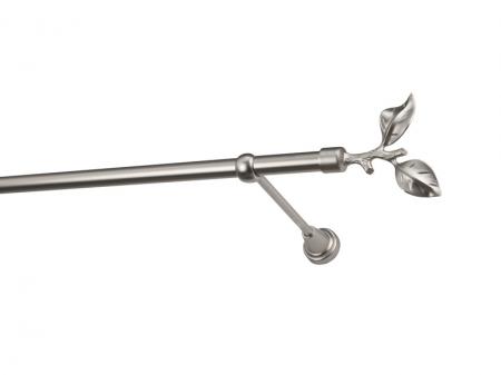 Garniža 19mm - 1rad - LIST ROSE - satin 1