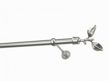 Garniža 25mm - 1rad - LIST ROSE - satin 1