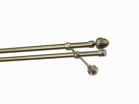 Garniža 19x19mm - 2rady - ODEON - antik 1