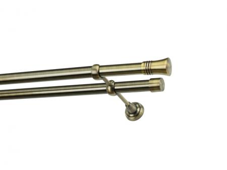 Garniža 25x25mm - 2rady - CAPRI - antik 1