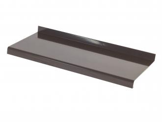 Vonkajšie hliníkové ohýbané parapety - tmavohnedá RAL 8019 1