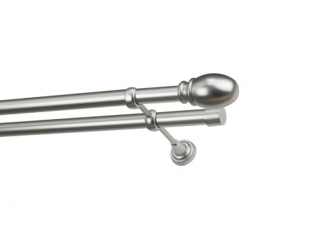 Garniža 25x25mm - 2rady - BELUNO - satin 1