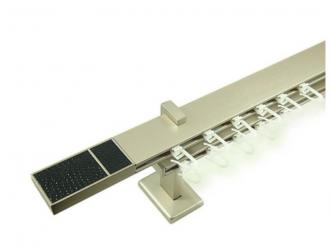 Garniža SQUARE LINE 2dr. - kon. BOSS čierna koža