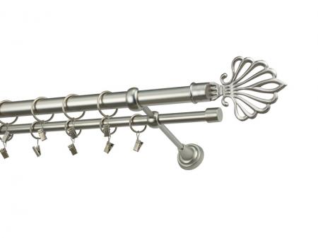 Garniža 25x16mm - 2rady - MODERN - satin