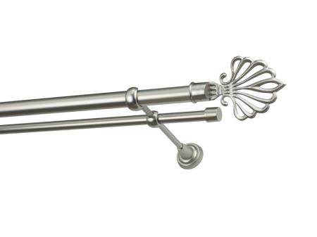 Garniža 25x16mm - 2rady - MODERN - satin 1